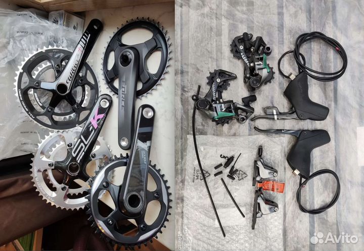 Системы Sram + запчасти шоссе road