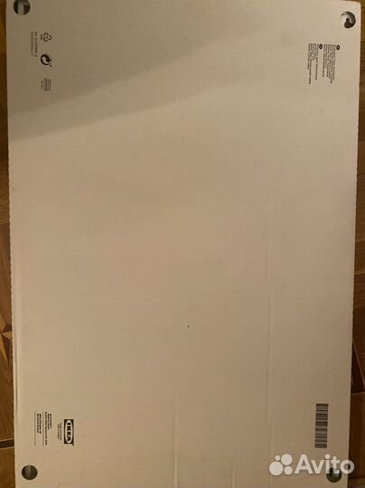 Полка с пробковой доской IKEA