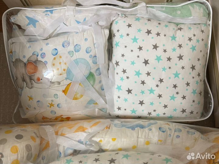 Бортики подушки