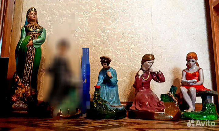 Гипсовые статуэтки СССР