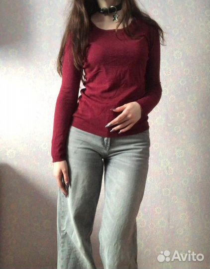 Кофта красная