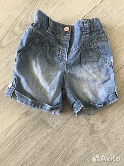 Джинсовые шорты next
