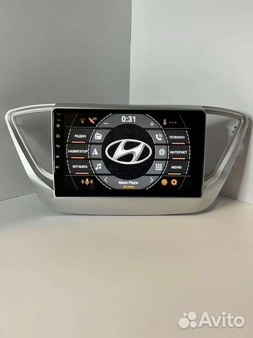 Магнитола Hyundai Solaris 2 Android