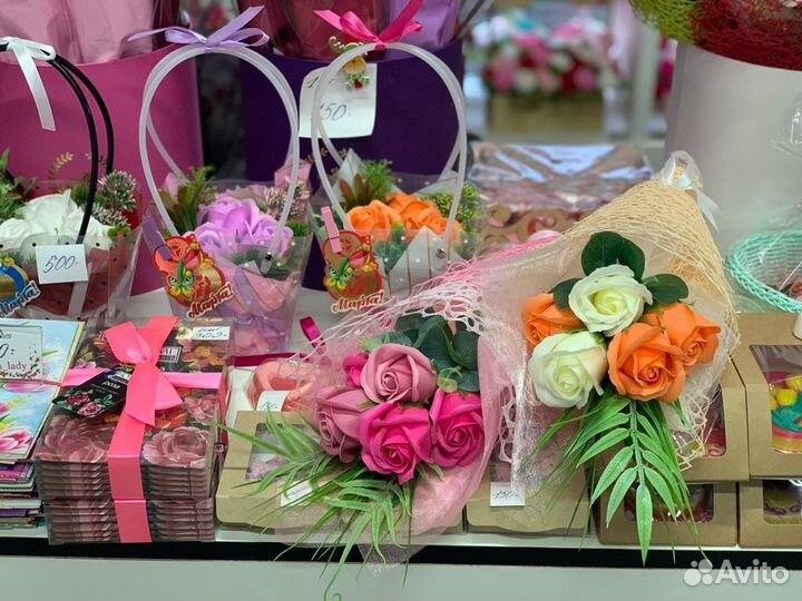 Цветы из Мыла