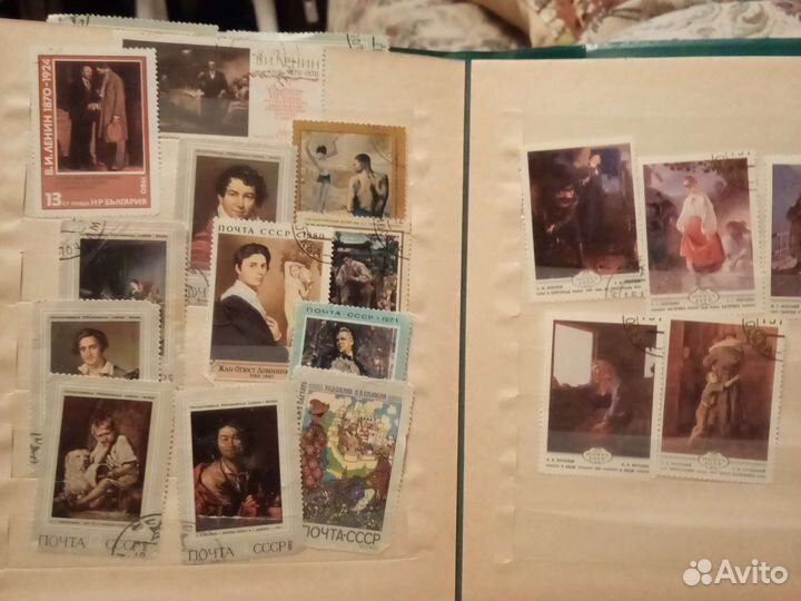 Почтовые марки СССР искусство