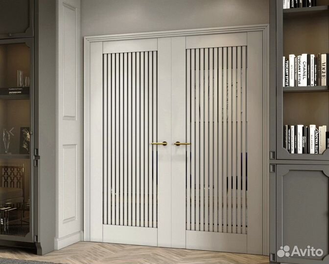 Двери межкомнатные Aurum Doors. Ni4 (Никель)