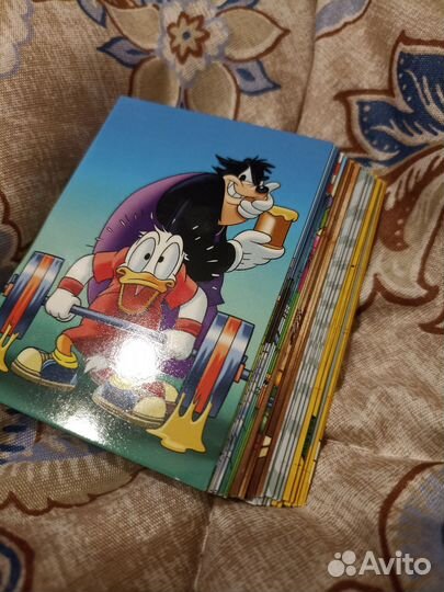 Наклейки panini Дональд Дак