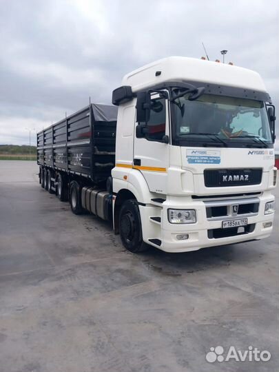 Водители категории е зерновозы