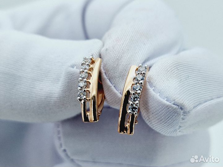 Золотые Серьги 585 пробы. Рассрочка