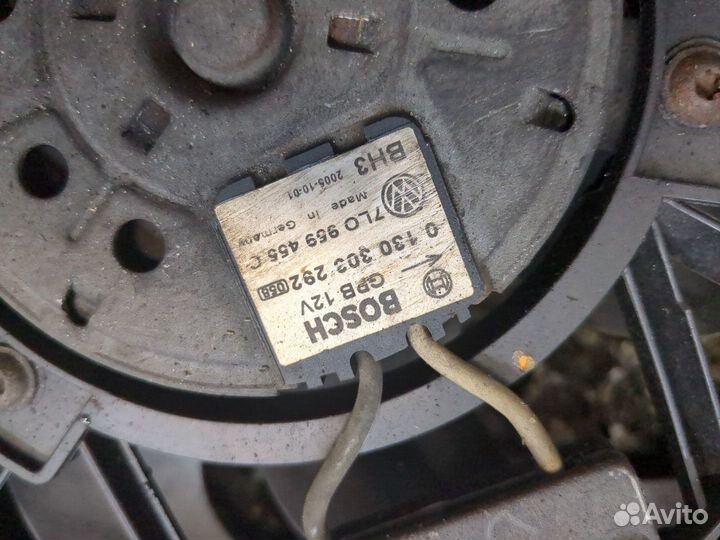 Вентилятор радиатора Volkswagen Touareg, 2005