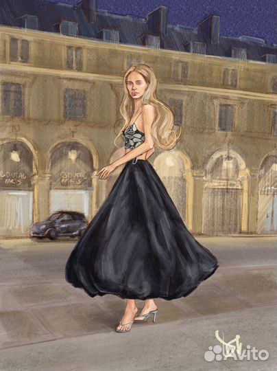 Портрет, скетч на заказ