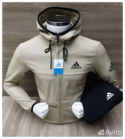 Спортивный костюм adidas (ветровка +штаны) арт.зт