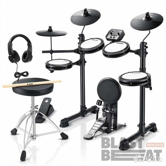 Электронные барабаны Donner (DED-80P)