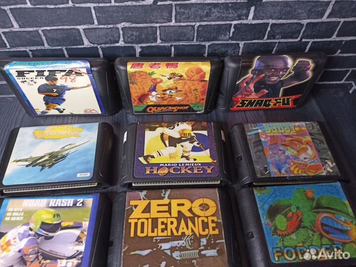 Катриджи sega