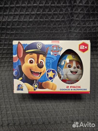 Шоколадные яйца Щенячий патруль 2шт