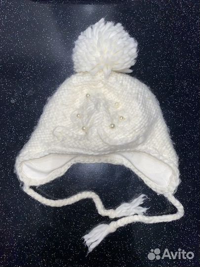 Шапка вязаная 1,5 - 4 года