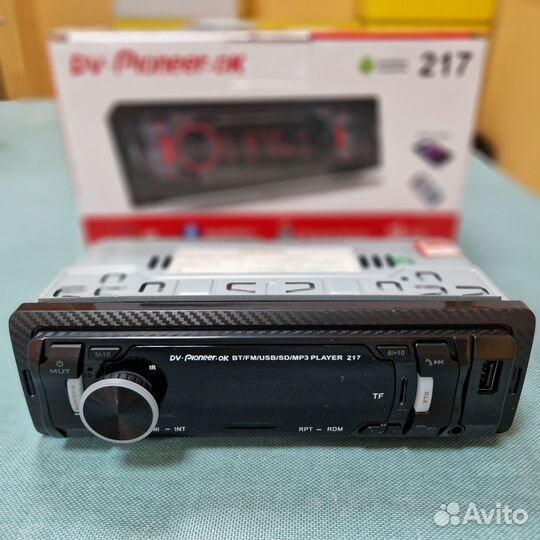 Автомагнитола Pioneer 1 din с блютус/USB/FM