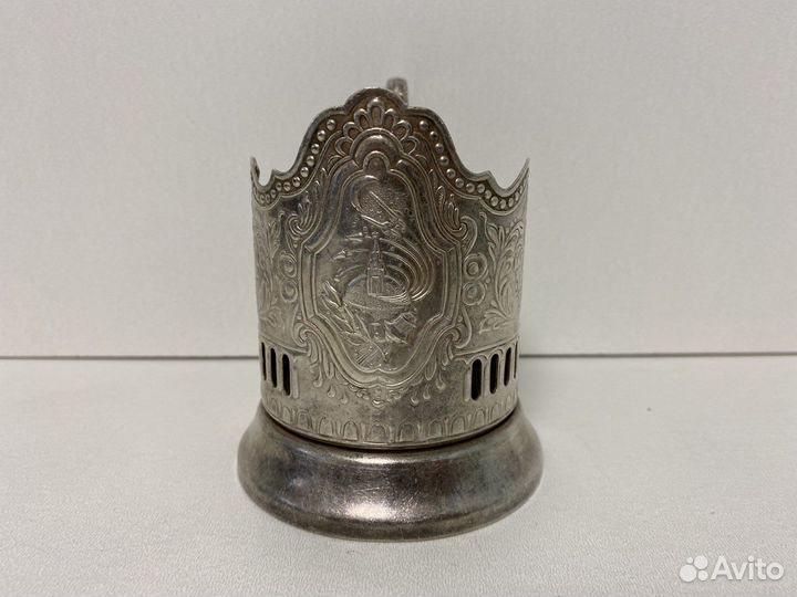 Подстаканник. СССР. Мельхиор. Космос. Звезда