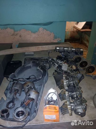 Мотор Yamaha 85 на запчасти