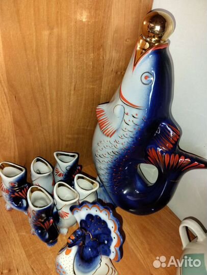 Сервиз рыбки СССР