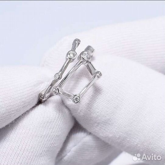 Серебряное кольцо sokolov