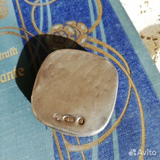 Антикварные таблетницы. Серебро 84, эмаль