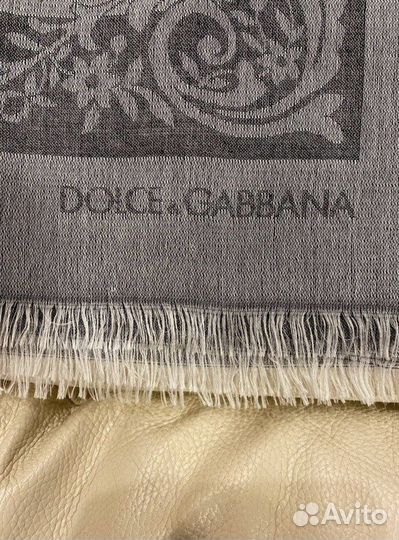 Шарф dolce gabbana кашемир