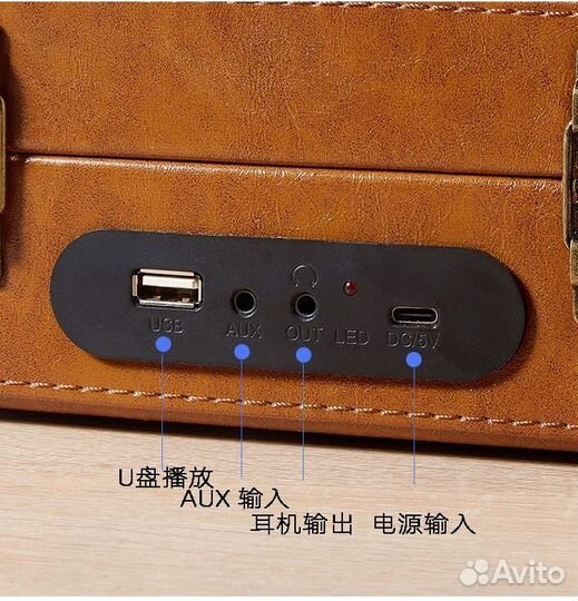 Проигрыватель SD, MP3, Bluetooth в ретро стиле