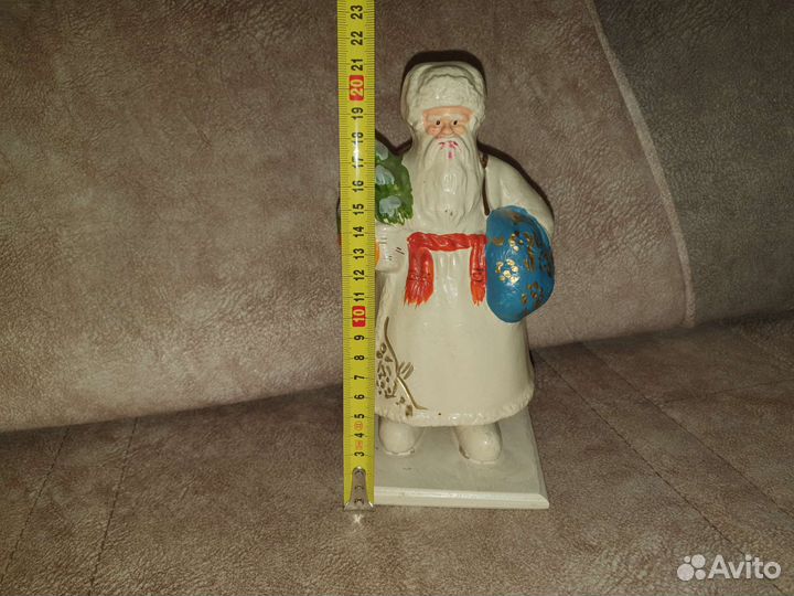 Редчайший дед мороз. Пресс опилки. 50 годы. СССР