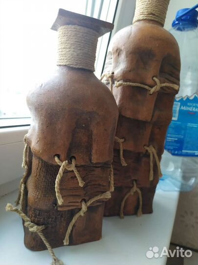 Две декоративные вазочки ручной работы