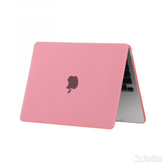 Чехол для MacBook Air 13 2018-2021 матовый розовый