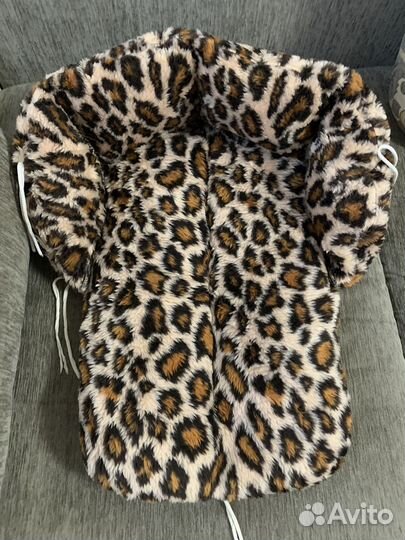 Меховая вставка, матрац в санки