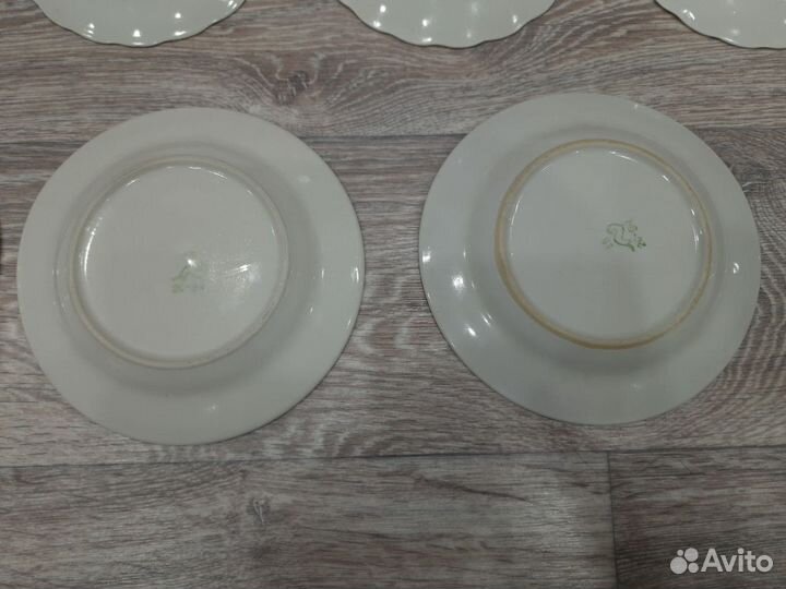 Тарелки фарфоровые СССР