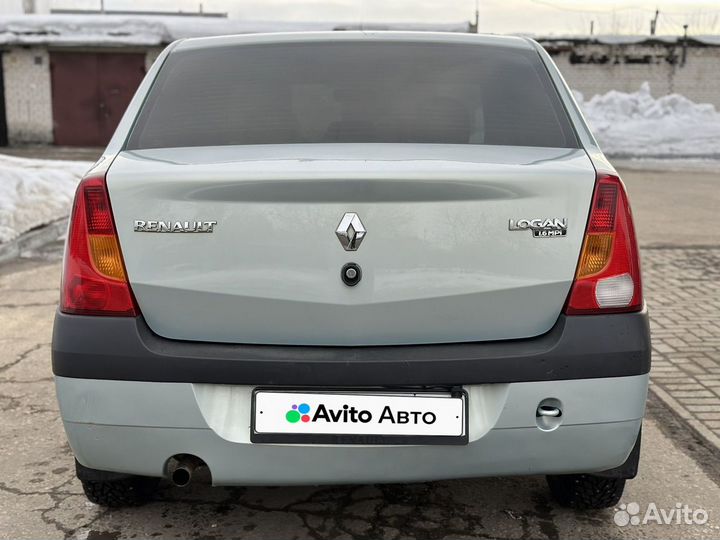 Renault Logan 1.6 МТ, 2008, 147 000 км