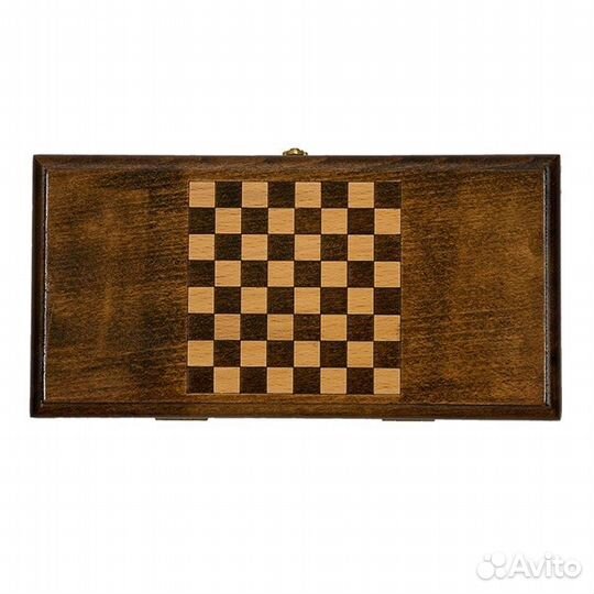 Нарды и шашки резные Герб РФ 30 х 30 см бук Армения 62504