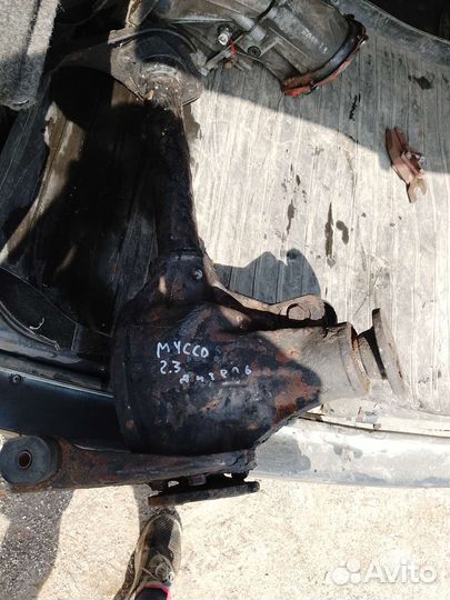 Передний мост ssangyong musso 2,3d