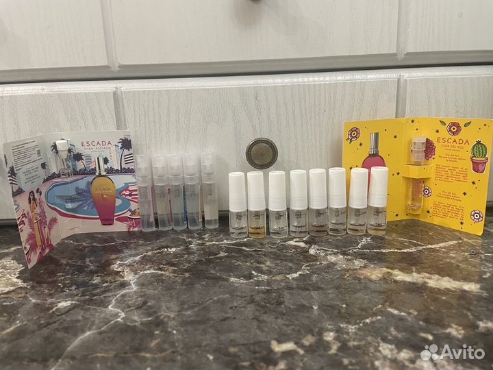 Семплы и отливанты Escada