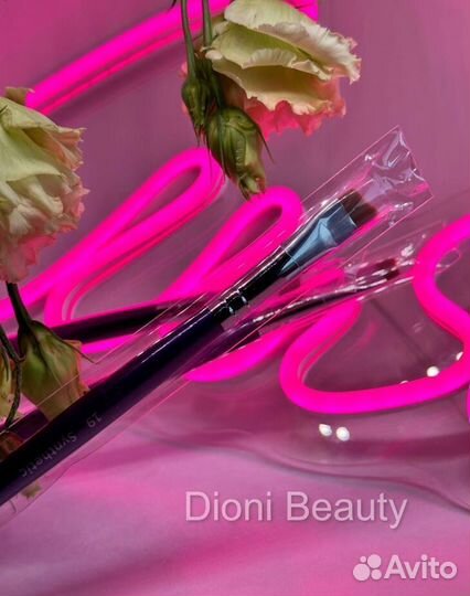 Кисти для бровей и ресниц Синтетик/Synthetic