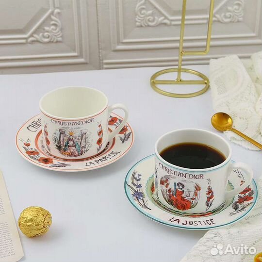 Набор чайных пар чайная пара Christian Dior Диор