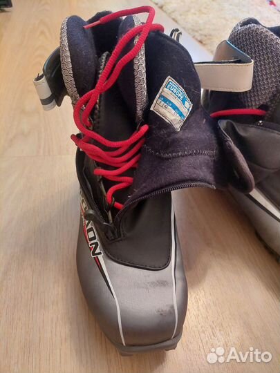 Ботинки salomon для беговых лыж, коньковый стиль