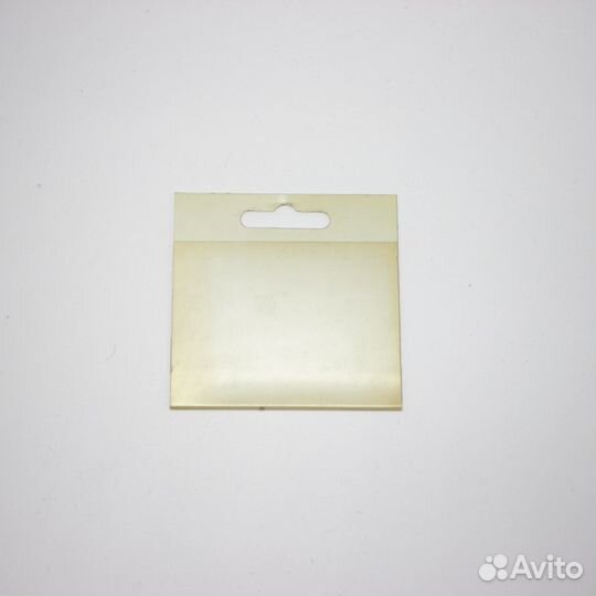 Ценникодержатель навесной 80*60мм (пэт 0,5) с отв