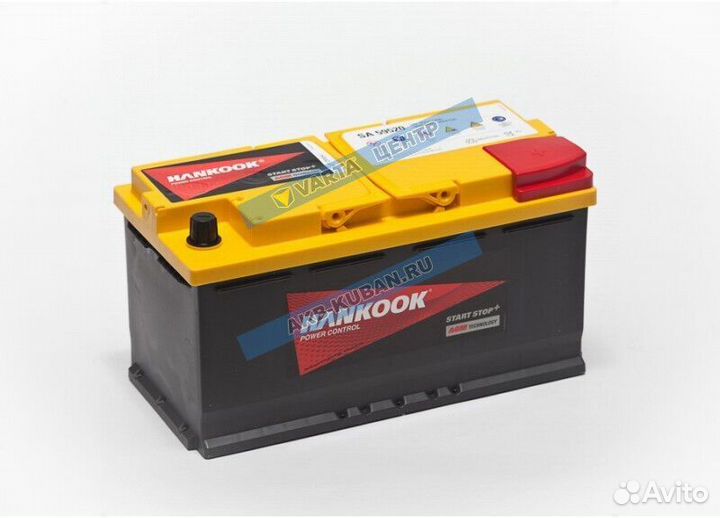 Аккумуляторы Hankook 95 Ah 850 А с гарантией