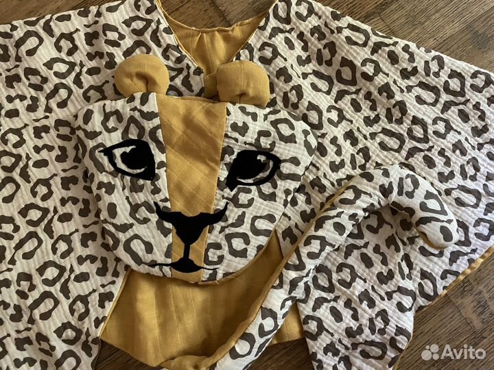 Костюм/накидка Леопард детская one size