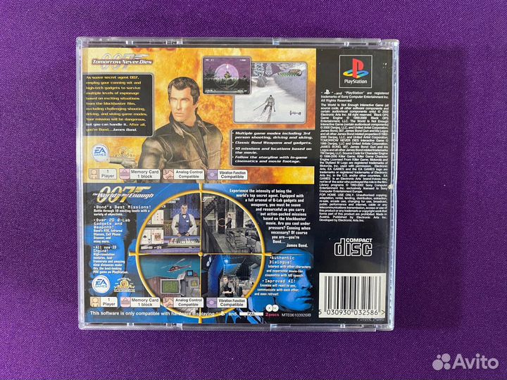 007: James Bond - 2 части для Sony PlayStation 1