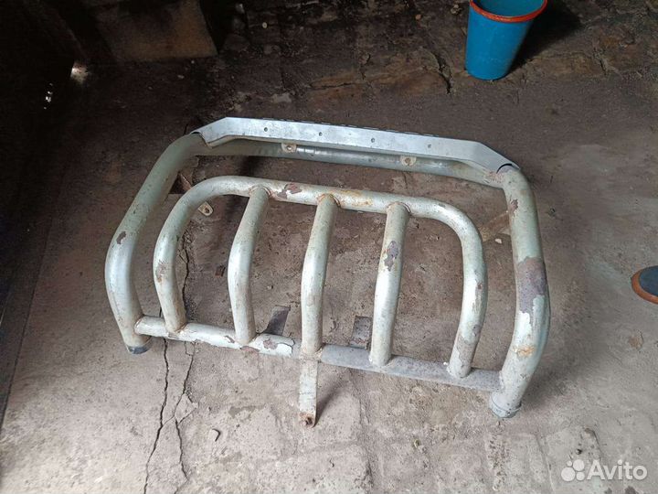 Кенгурятник на chevrolet ниву