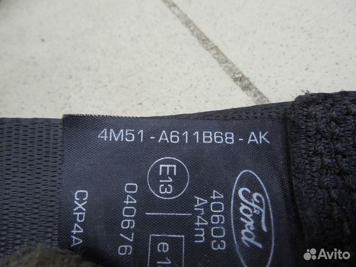 Ремень безопасности Focus II 2008-2011