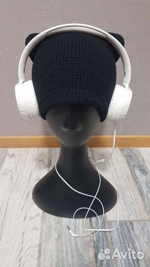 Шапка бини двойная, ручная работа, меринос, Unisex