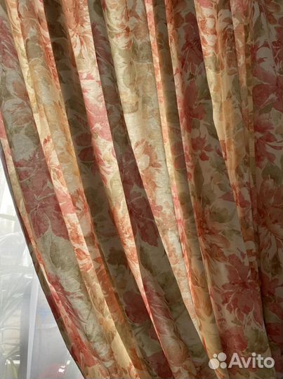 Комплект шторы и тюль
