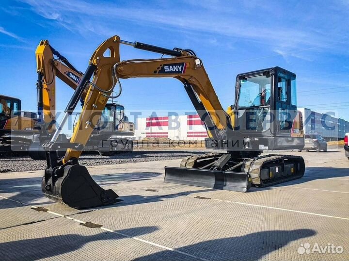 Мини-экскаватор Sany SY55C, 2023