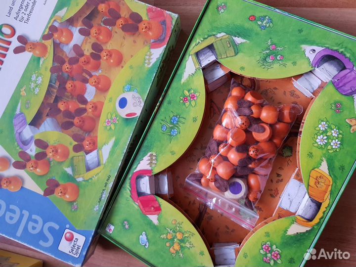 Настольные игры Ravensburger,Haba,Selecta, Катамин